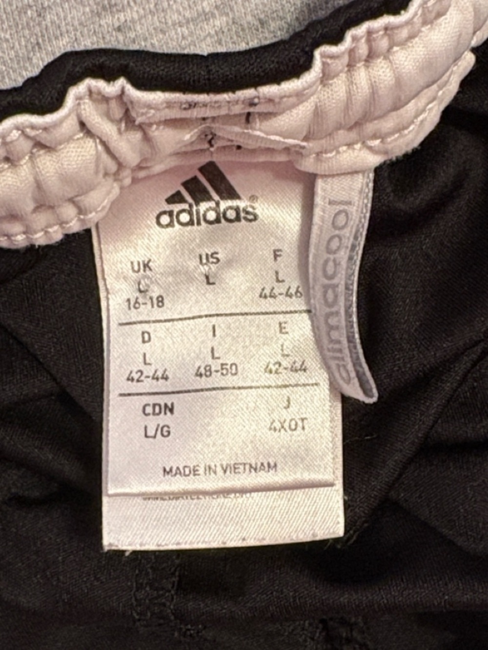 Adidas Climacool Black & White Logo Athletic Shorts - Picture 12 of 12